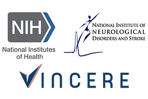 NIH, NILDS, and Vincere logos